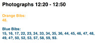 Taken 12:20 - 12:50
